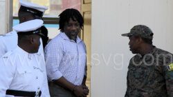 Junior Jarvis is escorted to prison on Monday, Nov. 28, 2022 after being found guilty of murder and seven other charges.