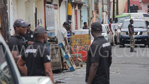 Police conduct an operation in Paul's Avenue on Thursday, Nov. 10, 2022. 
