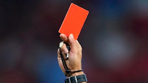 red card