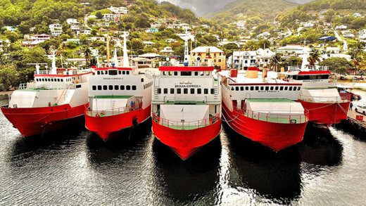Bequia Express, whose vessels are pictured here, will provide the transportation between St. Vincent and St. Lucia.