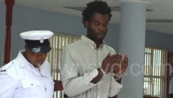 Nicklan “Trouble” King at the Georgetown Magistrate's Court on Monday, Nov. 28, 2022.