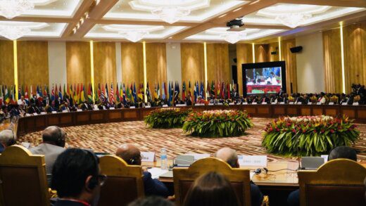 Leaders from Africa, Caribbean and Pacific at the 10th OACPS Summit in Luanda, Angola on Friday, Dec. 9, 2022. (Photo: Patricia Scotland KC/Twitter)