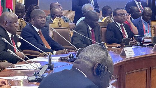 Caribbean delegates at the opening of the OACPS Summit in Angola. (Photo: Twitter/@PressACP)