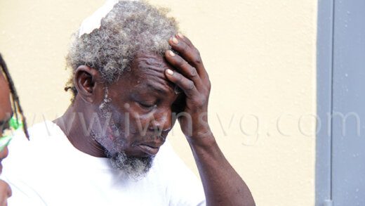 The accused, Andy Craigg leaves the Serious Offences Court on Friday, Jan. 6, 2023.