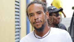 Kevin Joel Jessop outside the Serious Offences Court in Kingstown on Monday, Feb. 20, 2023.