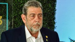 Dr. Ralph Gonsalves, prime minister of St. Vincent and the Grenadines and political Leader of the Unity Labour Party in a Jan. 25, 2023 Lance Neverson photo.