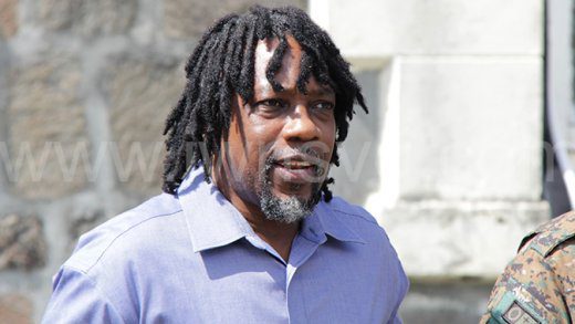 Junior Jarvis on his way back to prison on Thursday, March 9, 2022 to await his sentencing for murder and other crimes. 