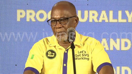 Central Kingstown MP, St. Clair Leacock in a March 23, 2023 photo.