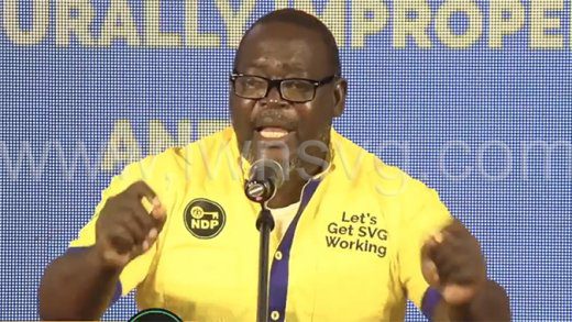 Southern Grenadines MP Terrance Ollivierre in a March 23, 2023 photo. 