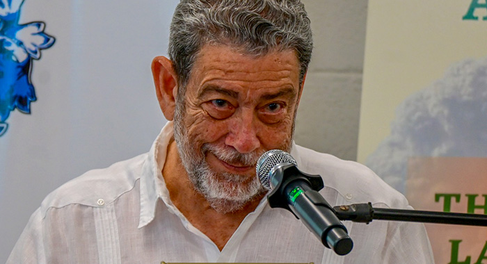 Prime Minister Ralph Gonsalves in a March 29, 2023 API photo.