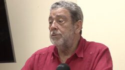 Prime Minister Ralph Gonsalves in an April 5, 2023 photo. 
