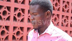 Cattle thief Shakoy Lewis leaves Georgetown Magistrate's Court on Monday, April 3, 2023