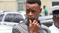 Tyson John, seen here on April 10, 2019, when he was sentenced to six years in prison, died in custody on April 6, 2023. 
