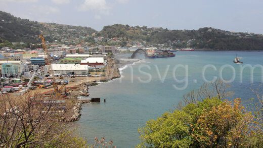 Kingstown port