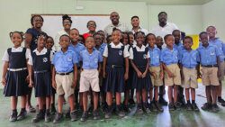 The SmartTerm team at Georgetown Government School.