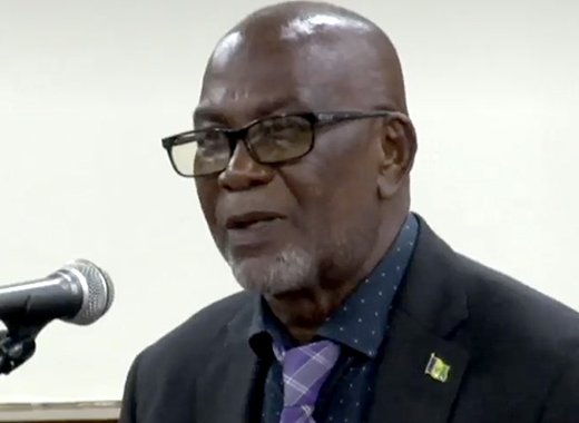 Central Kingstown MP, opposition lawmaker, St. Clair Leacock speaking in Parliament on Thursday, June 1, 2023.
