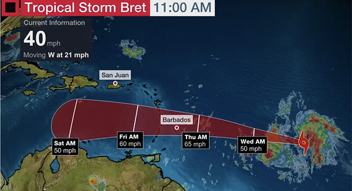 Tropical Storm Bret