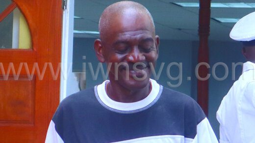 Floyd Fraser leaves the Colonarie Magistrate's Court on July 13, 2023.