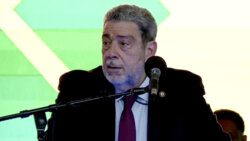Prime Minister Ralph Gonsalves in a July 6, 2023 photo.