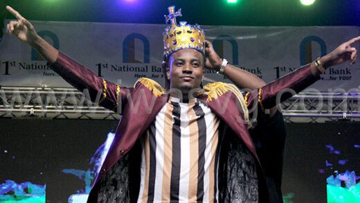 Javid "Jay-R" Rouse is crowned Ragga Soca Monarch 2023 at Victoria Park on Saturday, July 8, 2023.