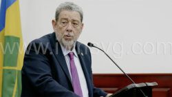 Prime Minister Ralph Gonsalves in a July 13, 2023 photo. 