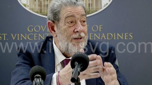 Prime Minister Ralph Gonsalves sin a July 28, 2023 photo.