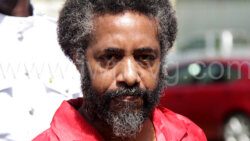 Accused murderer Webster Woodley in a June 30, 2023 photo. 