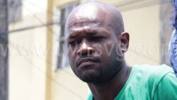 Philion Lavia on his way to prison on Monday, Sept. 4, 2023.