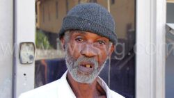 The defendant, William Jones outside the Kingstown Magistrate's Court on Monday, Sept. 18, 2023.