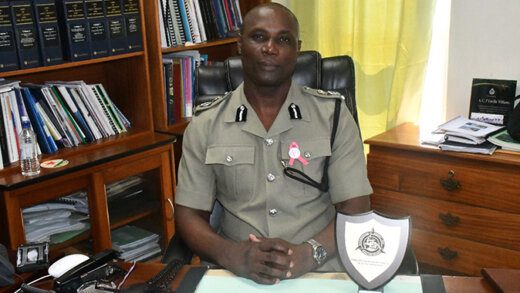 Commissioner of Police, Enville Williams. 