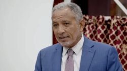 Opposition Leader Godwin Friday in an October 2023 photo.
