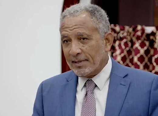 Opposition Leader Godwin Friday in an October 2023 photo.
