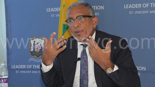 Opposition Leader Godwin Friday in a Sept. 25, 2023 photo.