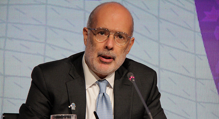 IMF Western Hemisphere Director, Rodrigo Valdes. (CMC photo)