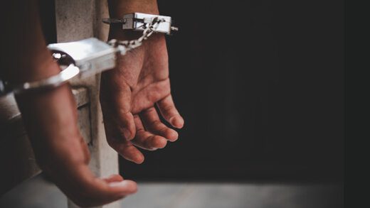 Hancuffed hands