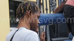 Jaylon Butler leaves for prison on Tuesday, Nov. 7, 2023, to await sentencing for driving a rented car while barred from holding a driver's permit.