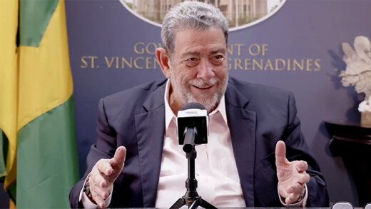 Prime Minister Ralph Gonsalves in a Nov. 10, 2023 photo. 