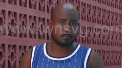 Amran Sutherland leaves the Georgetown Magistrate's Court on Dec. 4, 2023.