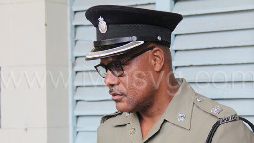 ACting Superintendent of Prisons Dwayne Bailey outside of High Court No. 1, in Kingstown on Thursday, Dec. 21, 2023.