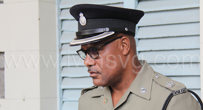 ACting Superintendent of Prisons Dwayne Bailey outside of High Court No. 1, in Kingstown on Thursday, Dec. 21, 2023.