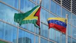 Guyana Venezuela flag