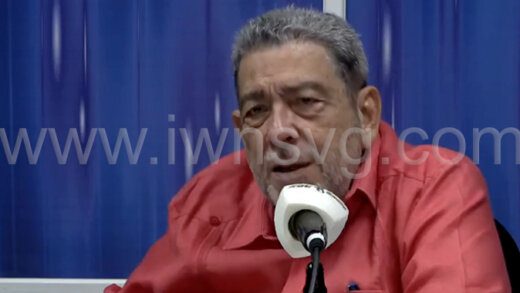 Prime Minister Ralph Gonsalves speaking on NBC Radio on Wednesday, De. 27, 2023.