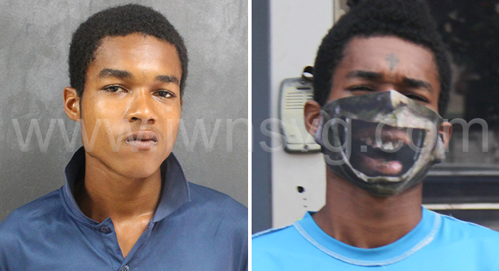 Murder accused Raheem DaSilva, in an undated police photo, left, and on Wednesday, Jan. 31, 2024, as he appeared in court on the murder charge.