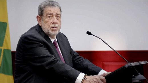 Prime Minister Ralph Gonsalves in a January 2024 photo.