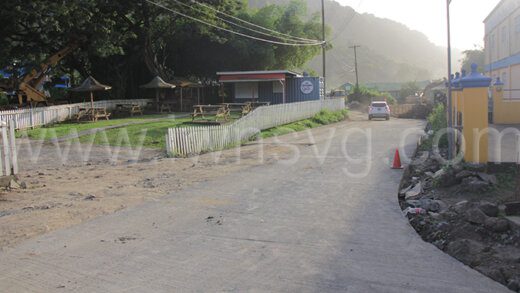 The road is incomplete, with a bridge still under construction 29 days before the resort is to host a hemispheric summit.