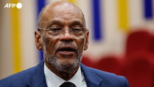 Haitian Prime Minister Ariel Henry in March 1, 2024 photo.