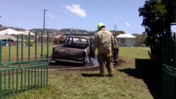 Fire in roseau