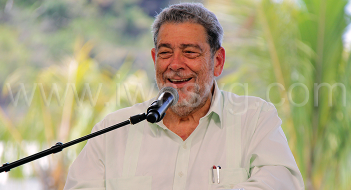 Gonsalves at Sandals opening