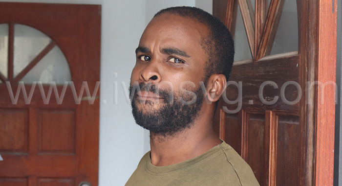 Dominican Marlon Telemaque leaves the Colonarie Magistrate's Court sitting at Georgetown on Feb 1, 2024