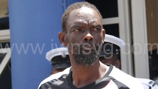 Raphael Robinson, outside the Kingstown Magistrate's Court on Wednesday, March 20, 2024. 